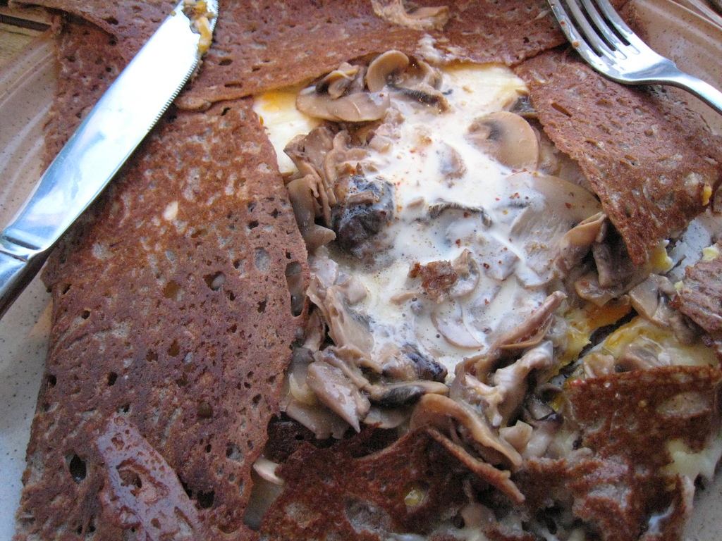 Galette at Breizh Cafe